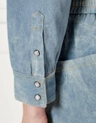 ONE TEASPOON De blugi cămașă BUBBLE | Cropped Fit
