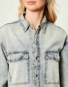 ONE TEASPOON De blugi cămașă ESSENTIAL | Oversize fit