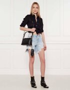 ONE TEASPOON De blugi pantaloni scurți Frankies | Boyfriend fit | low waist