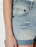 ONE TEASPOON De blugi pantaloni scurți ICON BANDITS | Relaxed fit | high waist