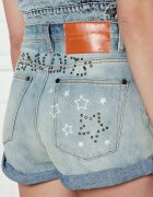 ONE TEASPOON De blugi pantaloni scurți ICON BANDITS | Relaxed fit | high waist