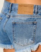 ONE TEASPOON De blugi pantaloni scurți Micro Dukes | regular fit | low waist