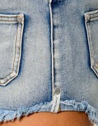 ONE TEASPOON De blugi pantaloni scurți Retro Dukes | regular fit | low waist