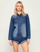 ONE TEASPOON Denim salopetă PROPHECY | Relaxed fit