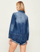 ONE TEASPOON Denim salopetă PROPHECY | Relaxed fit