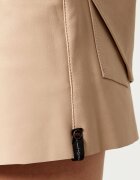 ONE TEASPOON Fustă de piele SLOANE | low waist