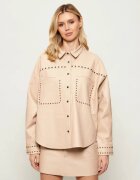 ONE TEASPOON Geacă de piele DARIA | Relaxed fit