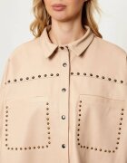 ONE TEASPOON Geacă de piele DARIA | Relaxed fit