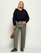 ONE TEASPOON Hanorac 2 în 1 Puff Power | Cropped Fit