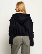 ONE TEASPOON Hanorac 2 în 1 Puff Power | Cropped Fit