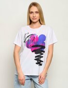 ONE TEASPOON Tricou Art | Relaxed fit