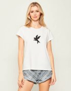 ONE TEASPOON Tricou CLASSIC BIRD | Relaxed fit