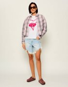 ONE TEASPOON Tricou Love Bites | Relaxed fit