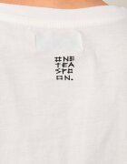 ONE TEASPOON Tricou One Logo Boxy Crop | Cropped Fit