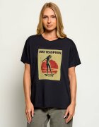 ONE TEASPOON Tricou Skater Girl | Oversize fit