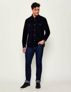 Oscar Jacobson Cămașă | Straight fit | catifea reiată