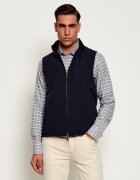 Oscar Jacobson De lână cu două fețe vestă | regular fit