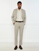 Oscar Jacobson De lână pantaloni chino Dandy | Slim Fit