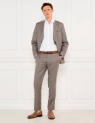 Oscar Jacobson De lână pantaloni chino Dandy | Slim Fit