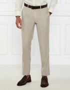 Oscar Jacobson De lână pantaloni chino Dandy | Slim Fit
