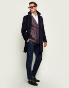 Oscar Jacobson De lână pantaloni Dandy | Slim Fit