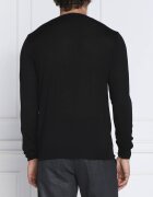 Oscar Jacobson de lână pulover custer | slim fit