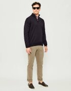 Oscar Jacobson De lână pulover Marlon Half zip | regular fit