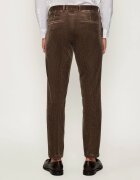 Oscar Jacobson Pantaloni Denz | Slim Fit | catifea reiată