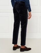 Oscar Jacobson Pantaloni Denz | Slim Fit | catifea reiată
