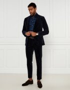 Oscar Jacobson Pantaloni Denz | Slim Fit | catifea reiată