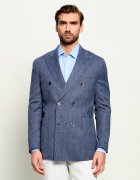 Oscar Jacobson Sacou Farris Patch | regular fit cu adaos de lână