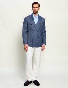 Oscar Jacobson Sacou Farris Patch | regular fit cu adaos de lână