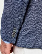 Oscar Jacobson Sacou Farris Patch | regular fit cu adaos de lână