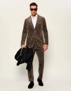 Oscar Jacobson Sacou Fogerty | regular fit | catifea reiată
