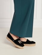 PALM ANGELS Espadrile cu adaos de piele
