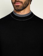 PAOLO PECORA De lână guler înalt | Slim Fit