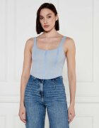 Patrizia Pepe Bluză 2 în 1 | Slim Fit
