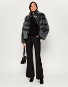 Patrizia Pepe Bluză | Slim Fit cu adaos de lână
