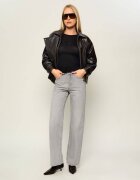 Patrizia Pepe Bluză | Slim Fit | cu adaos de mătase și cașmir