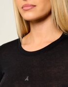 Patrizia Pepe Bluză | Slim Fit | cu adaos de mătase și cașmir