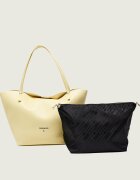 Patrizia Pepe De piele geantă shopper + borsetă