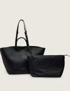 Patrizia Pepe De piele geantă shopper + borsetă Complete