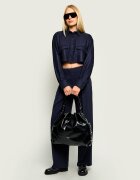 Patrizia Pepe De piele geantă shopper Horse Belt