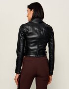 Patrizia Pepe Geacă de piele | Cropped Fit