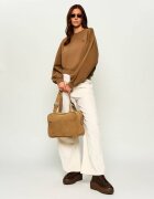 Patrizia Pepe Geantă shopper | piele întoarsă