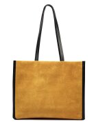Patrizia Pepe Geantă shopper | piele întoarsă