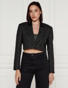 Patrizia Pepe Jachetă | Cropped Fit cu adaos de lână