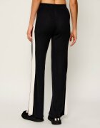 Patrizia Pepe Pantaloni de tricot | flare fit cu adaos de lână