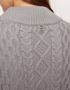 Patrizia Pepe Pulover | Cropped Fit cu adaos de lână