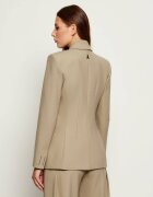Patrizia Pepe Sacou | Slim Fit cu adaos de lână